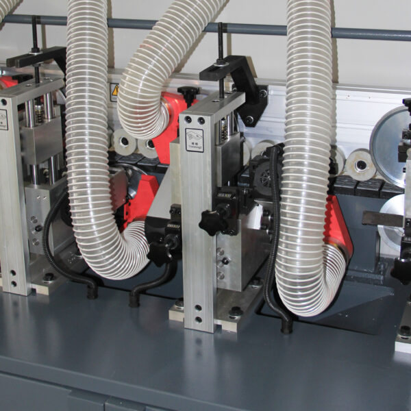 Hot selling woodworking machinery small furniture factory must automatic pvc edge bander banding machine,5 functions - 图片 4