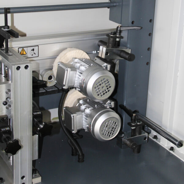 Hot selling woodworking machinery small furniture factory must automatic pvc edge bander banding machine,5 functions - 图片 6