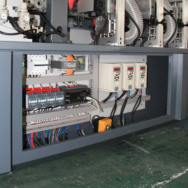 Hot selling woodworking machinery small furniture factory must automatic pvc edge bander banding machine,5 functions - 图片 7
